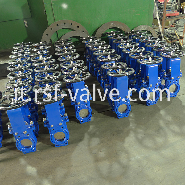 Ductile Iron Knife Gate Valve 2